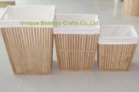 bamboo laundry basket 2