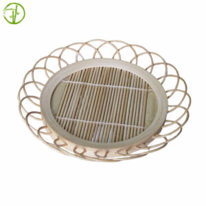 handmade bamboo coaster for cups