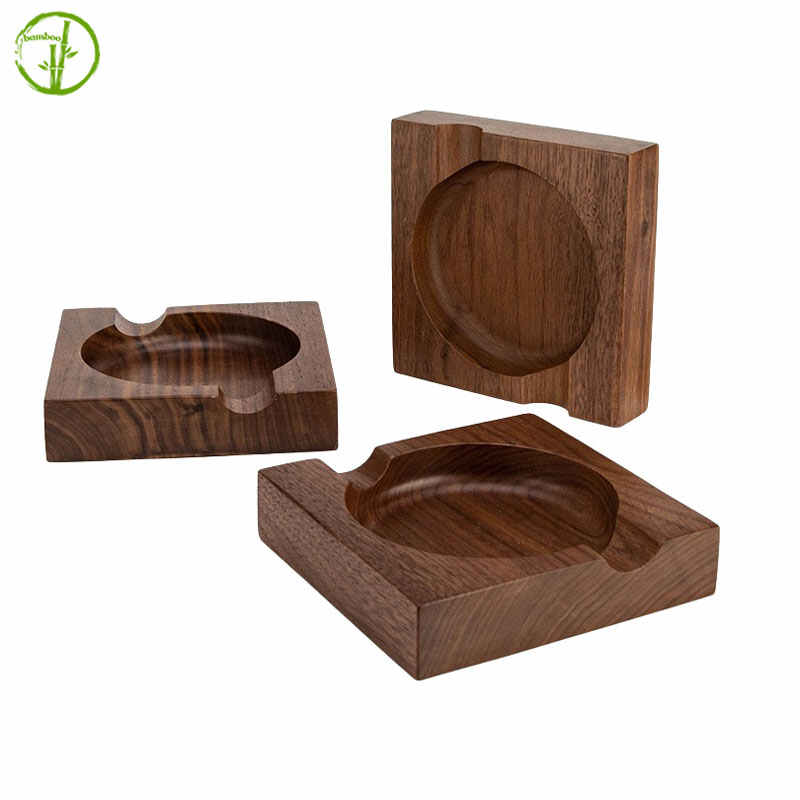 large cigar slot solid wood cigar ashtray