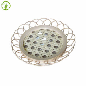 natural color bamboo cup coaster