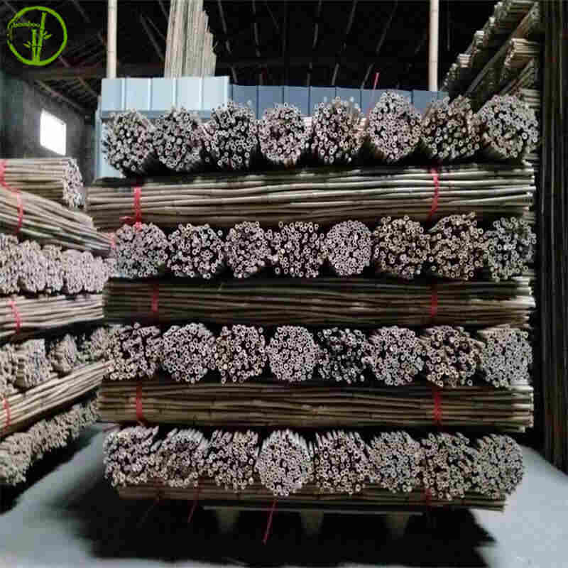 straight bamboo canes for plant or flower supporting