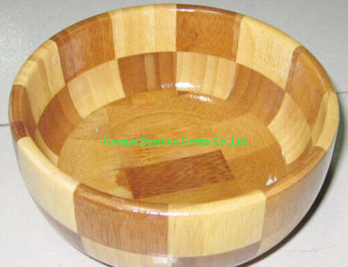 Eco-friendly bamboo bowl custom size for kitchen