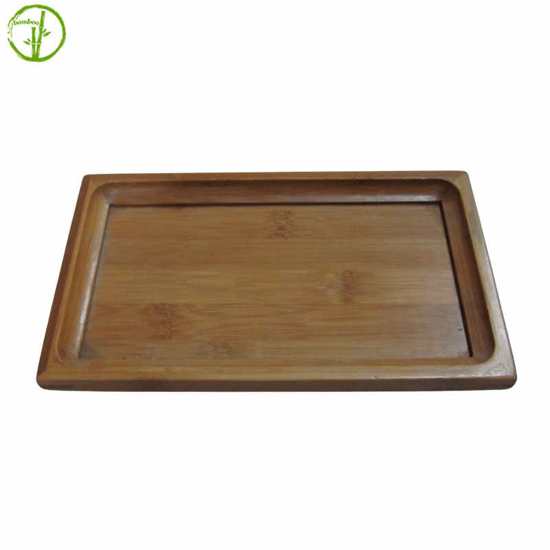 eco friendly bamboo serving tray for kitchen
