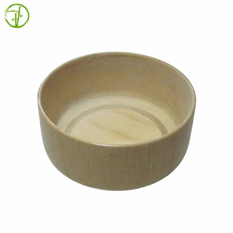 natural bamboo bowl for rice or soup