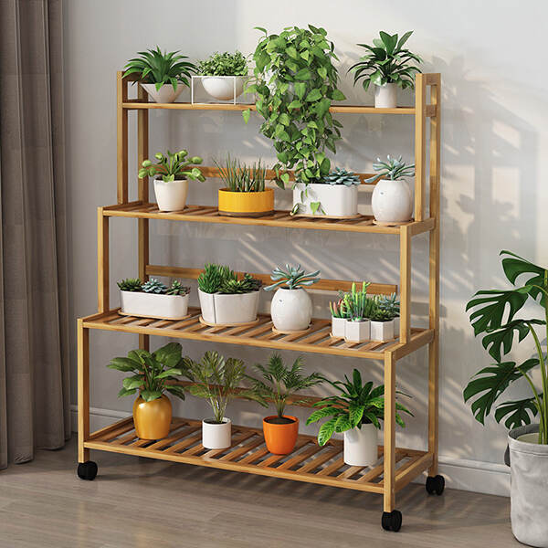 bamboo plant shelf-02 bamboo plant shelf-02