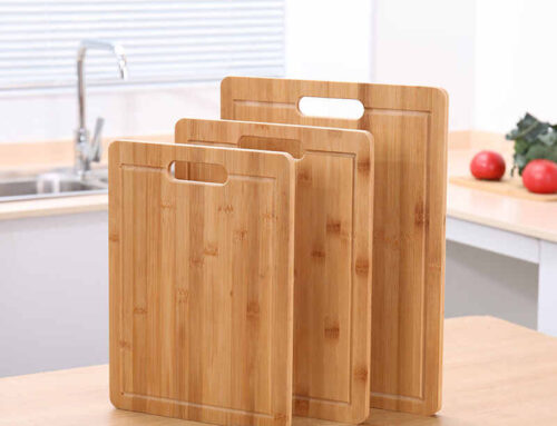 Bamboo cutting board production process