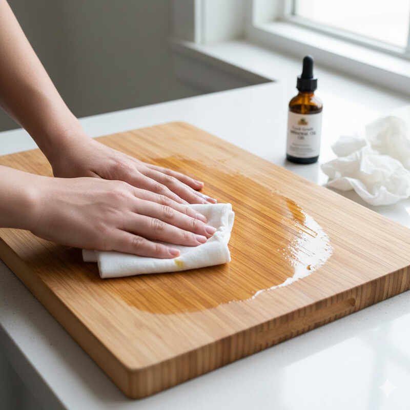 do bamboo cutting boards need to be oiled
