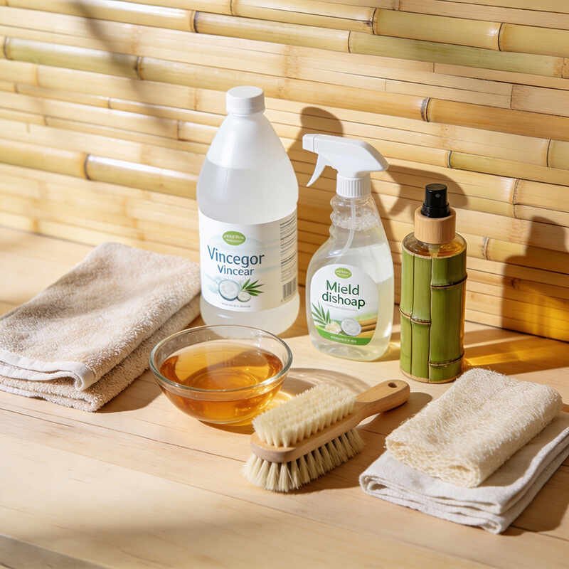 how to clean bamboo furniture