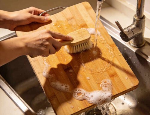 How to Wash a Bamboo Cutting board?