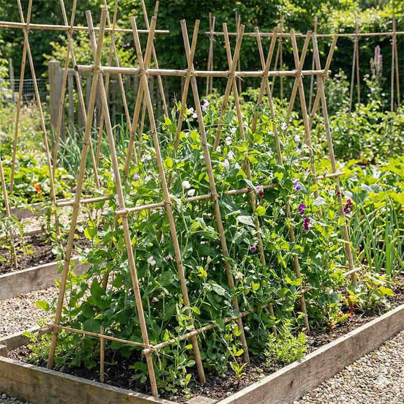 bamboo poles for garden ideas
