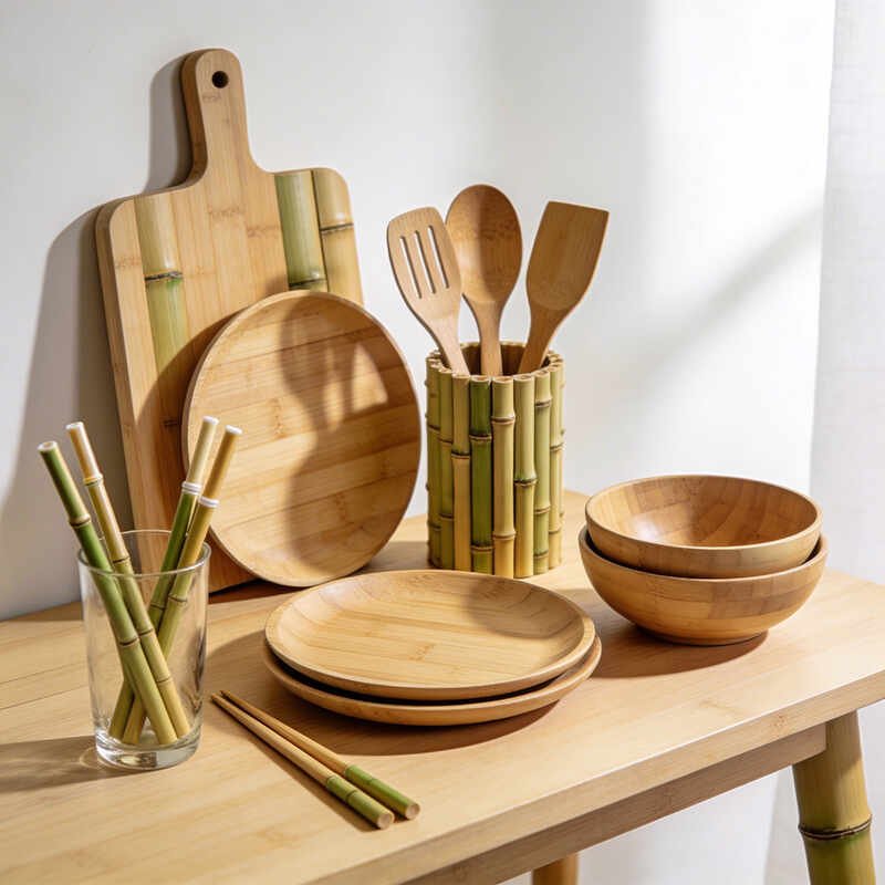 products made with bamboo kitchen and dining bamboo essentials
