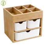 bamboo jewelry box pull out drawers custom engraving