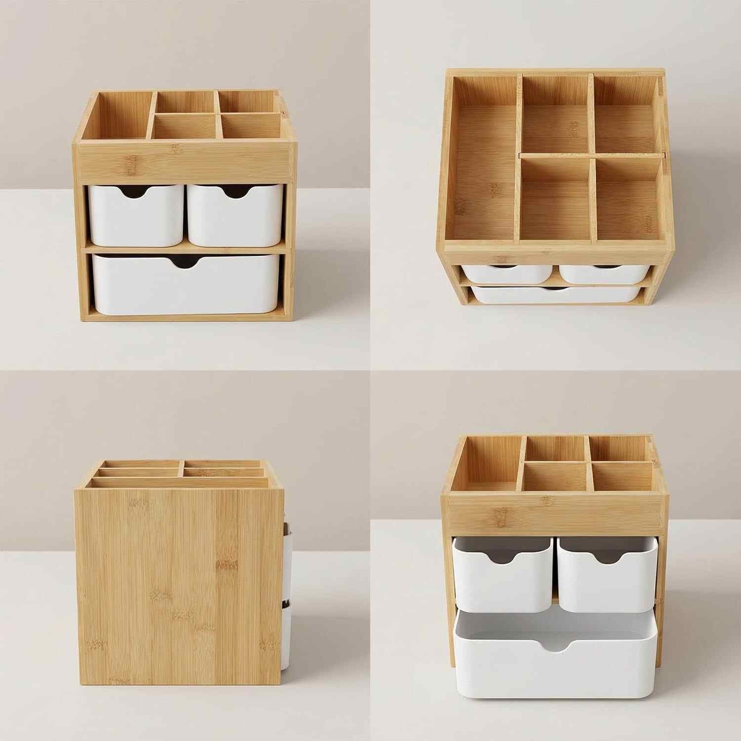 bamboo jewelry box pull out drawers custom engraving