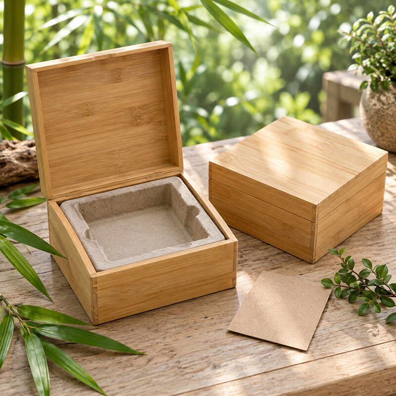 reusable custom bamboo boxes for eco-friendly product packaging