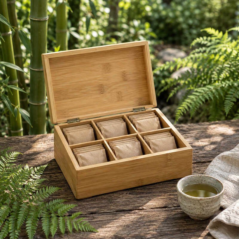 bamboo tea box for green living